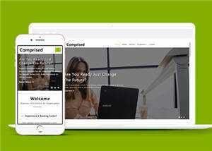 企业合作商务展示HTML网页模板下载 - 网创&网赚 项目教学