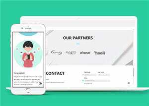 橙色产品展示企业HTML网页模板下载 - 网创&网赚 项目教学