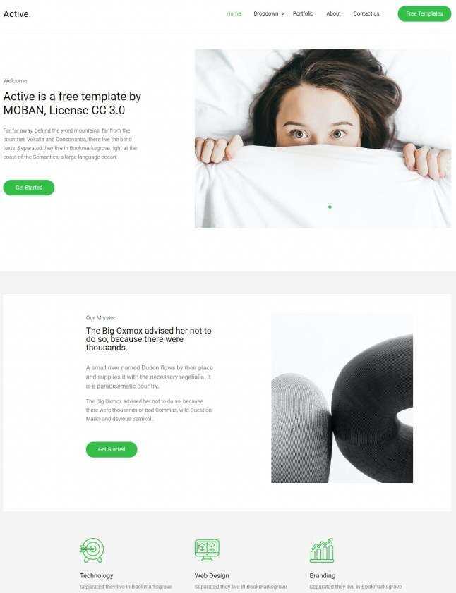 现代设计资讯博客网站html模板 - 网创&网赚 项目教学