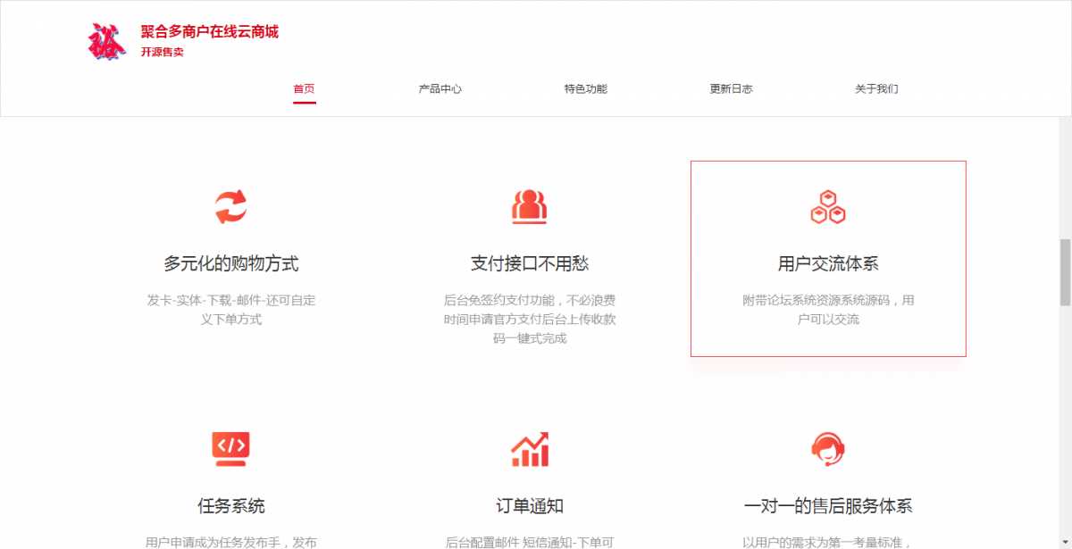 图片[3] - 聚合云商城官网的源码分享 - 网创&网赚 项目教学