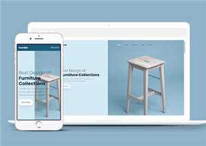 家居品牌公司响应式网页模板下载 - 网创&网赚 项目教学