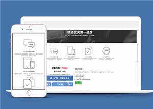 信息科技公司源码网站模板下载 - 网创&网赚 项目教学