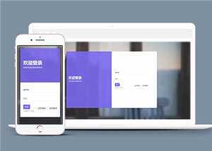 响应式注册登录界面源码模板下载 - 网创&网赚 项目教学