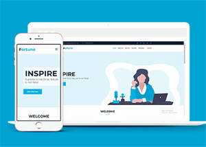 白色软件企业HTML5网站模板下载 - 网创&网赚 项目教学