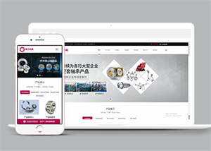 机械生产厂家类网站前端模板 - 网创&网赚 项目教学