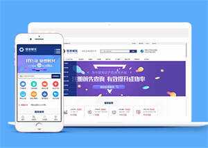 财务公司税务服务类网站前端模板 - 网创&网赚 项目教学