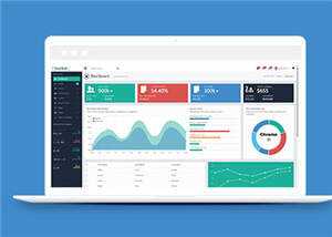 企业响应式Bootstrap3后台源码管理模板下载 - 网创&网赚 项目教学