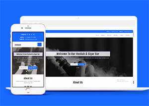 宽屏雪茄烟草公司网站模板下载 - 网创&网赚 项目教学