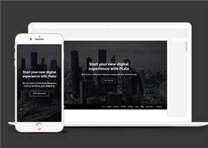 创意产品商务服务响应式网页模板下载 - 网创&网赚 项目教学