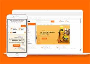 家用电器商城响应式HTML5模板 - 网创&网赚 项目教学