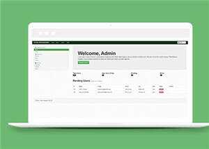 简洁Bootstrap后台源码模板下载 - 网创&网赚 项目教学
