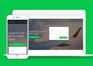 宽屏酒店客房在线预定CSS3模板 - 网创&网赚 项目教学