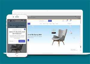 宽屏欧式家具电子商务网站模板 - 网创&网赚 项目教学
