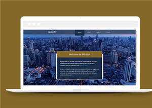 都市切换介绍企业网页源码模板 - 网创&网赚 项目教学