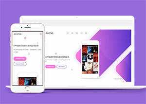 APP应用程序官网前端网站模板 - 网创&网赚 项目教学