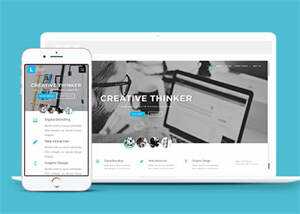 宽屏创新思维培养网站模板 - 网创&网赚 项目教学