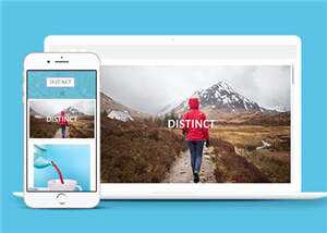 创意产品服务展示网页源码模板下载 - 网创&网赚 项目教学