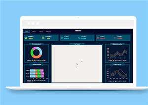 炫酷医院门诊大数据展示源码模板下载 - 网创&网赚 项目教学