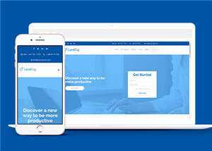 响应式主机销售HTML网页模板下载 - 网创&网赚 项目教学