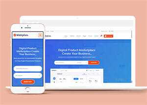 宽屏插件交易网站HTML5模板 - 网创&网赚 项目教学
