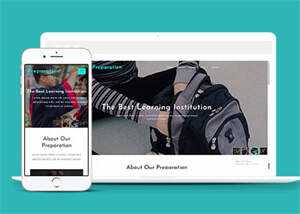 响应式宽屏教育学习网站模板 - 网创&网赚 项目教学