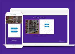 学校图书馆注册登录类网站模板 - 网创&网赚 项目教学