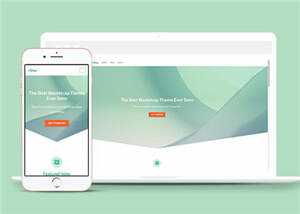 简洁商城运营管理响应式网站模板下载 - 网创&网赚 项目教学