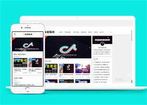 抖音培训教材类网站前端模板 - 网创&网赚 项目教学