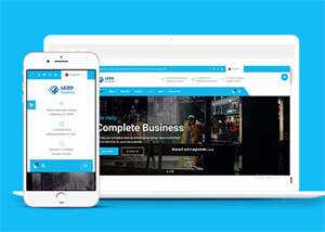 金融投资类Bootstrap模板下载 - 网创&网赚 项目教学