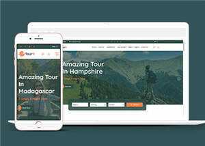 旅游套餐服务网站HTML5源码模板 - 网创&网赚 项目教学