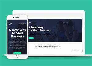 简洁数据挖掘分析网站模板下载 - 网创&网赚 项目教学