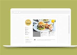 简洁快餐店源码模板下载 - 网创&网赚 项目教学