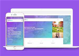 简洁项目产品说明响应式网页模板下载 - 网创&网赚 项目教学