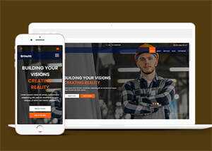 勘测建筑工程公司官网网站模板 - 网创&网赚 项目教学