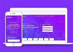 在线课程教育机构网站模板下载 - 网创&网赚 项目教学