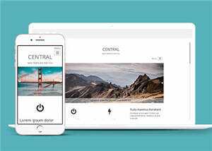 宽屏企业产品信息响应式网页模板下载 - 网创&网赚 项目教学