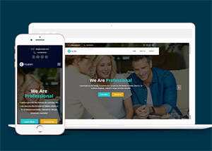 Bootstrap4互联网公司网站模板 - 网创&网赚 项目教学