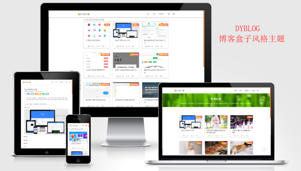 Emlog主题-DYBLOG 个人博客主题模版 - 网创&网赚 项目教学
