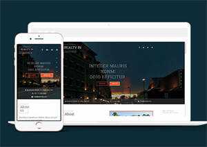 别墅物业管理公司网站模板下载 - 网创&网赚 项目教学