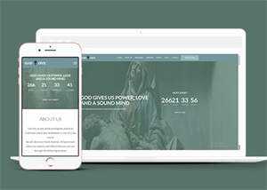 响应式宗教信仰爱好者网站模板 - 网创&网赚 项目教学