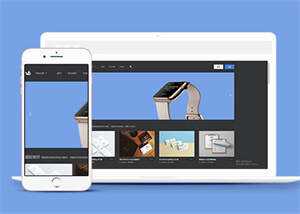 PPT素材下载类网站前端模板下载 - 网创&网赚 项目教学