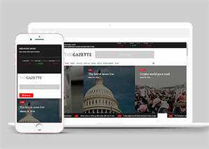 宽屏国际时政要闻网站模板下载 - 网创&网赚 项目教学