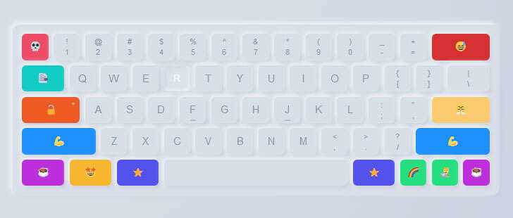 css3创意卡通虚拟键盘样式特效 - 网创&网赚 项目教学