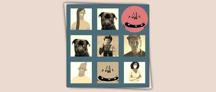 css3鼠标悬停九宫格相册图片方格变圆形动画特效 - 网创&网赚 项目教学