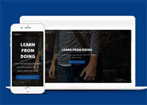 前端技术在线教育HTML5模板 - 网创&网赚 项目教学