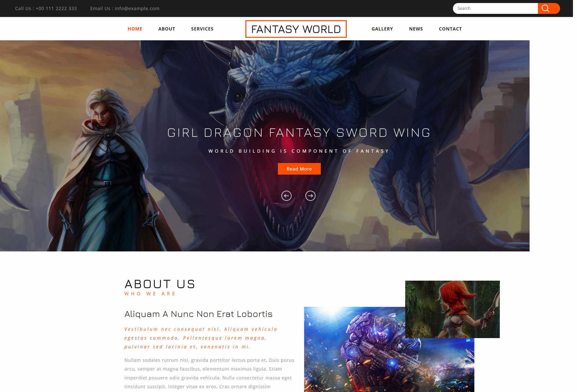 某游戏官网css+js全自适应 - 网创&网赚 项目教学