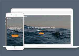 简洁商务服务动态html模板下载 - 网创&网赚 项目教学