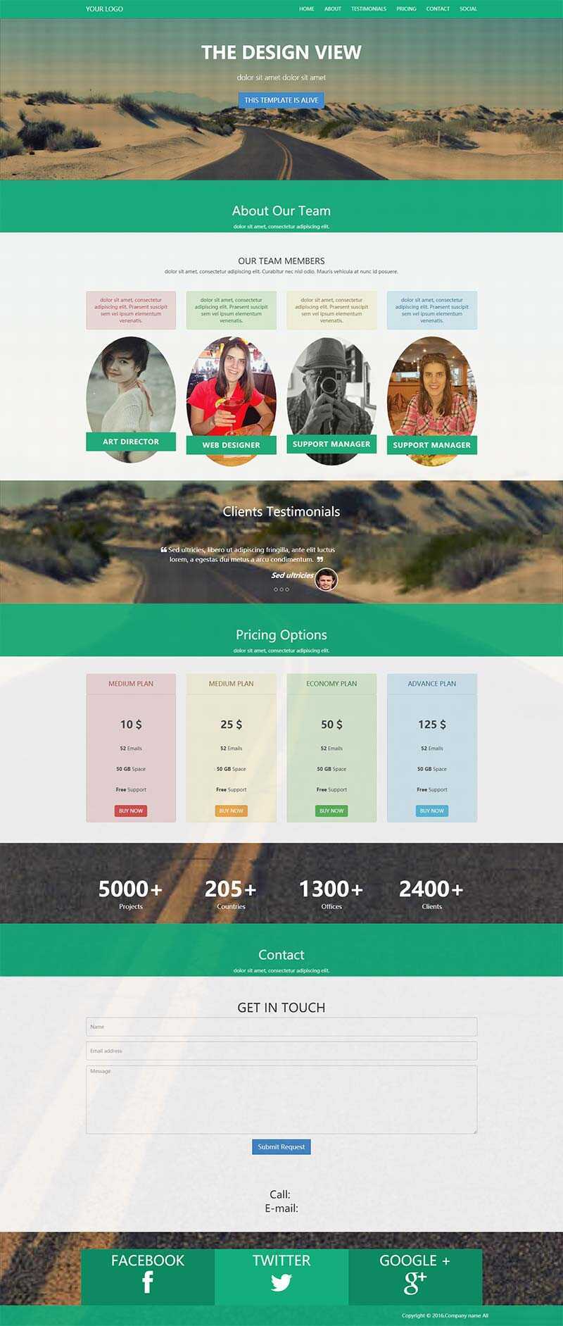 绿色企业邮箱销售单页面网站HTML5模板 - 网创&网赚 项目教学