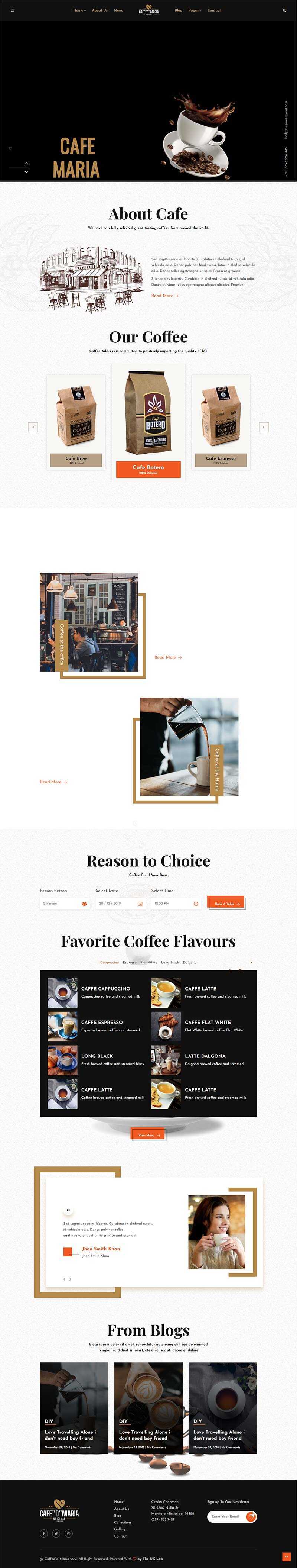 bootstrap响应式甜品茶餐厅官网html模板 - 网创&网赚 项目教学