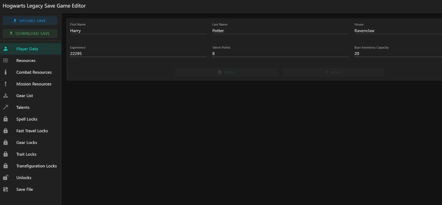 霍格沃茨之遗游戏存档编辑器1.7.1 - 网创&网赚 项目教学